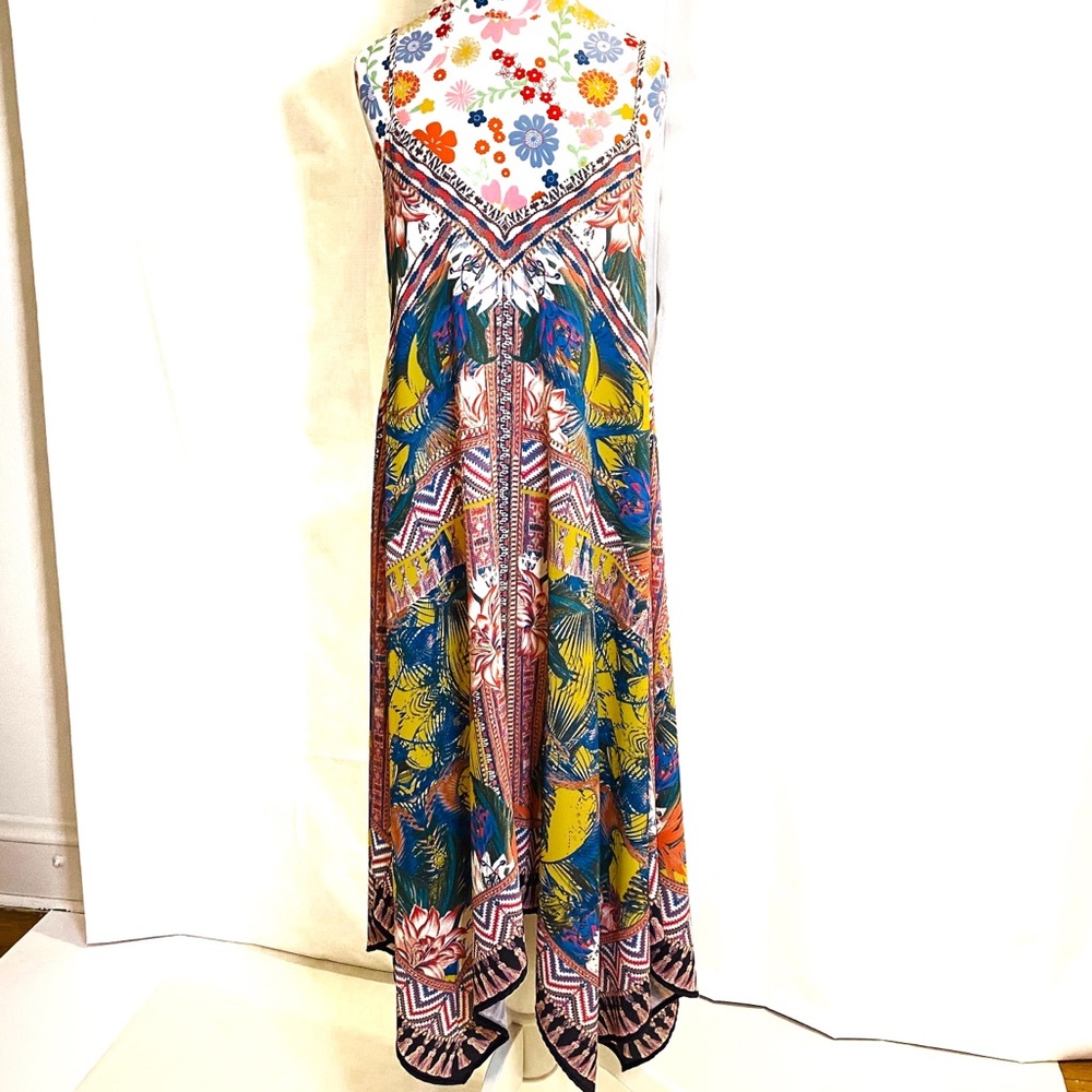 Flying Tomato Handkerchief Hem Sun Dress